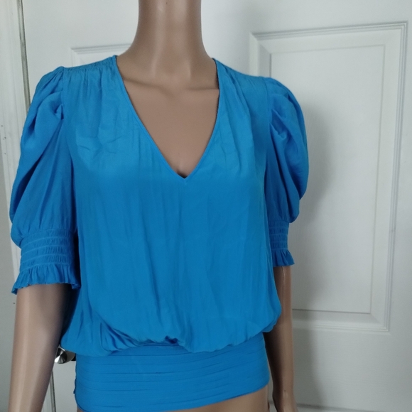 Ramy Brook Flora Puff Sleeve Top SP - Picture 7 of 9